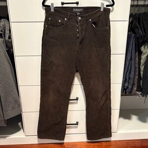 Banana Republic Dark Brown Corduroy Pants